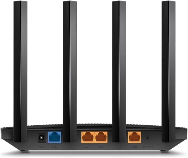 [novo] tp-link archer ax18 - roteador ax1500 wi-fi 6, banda dupla (5 ghz 1201 mbps/2,4 ghz 300 mbps), 4 portas gigabit, mu-mimo, wpa3, cobertura reforçada, compatível com wi-fi 5/4, fácil contexto