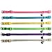 Blaoicni Cat Collars Nylon Soft Colorful Adjustable Breakaway Safety Kitten Collars with Bell 6pcs/set