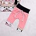 Kashoer 2Pcs Baby Girls Fall Winter Long Sleeve Floral Geometric Print Hoodie + Pants Outfit Set (6-12M, Pink) 2