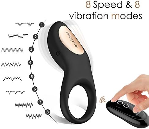 USB Waterproof Charging Flirting Tongue Vibration Ring Band Vibration Shaking Tongue P¨ºnis Ring for Women Men