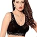 CAKYE Women's Lace Sleep Bra Yoga Bra (Large/ 38B/38C/38D, Black)