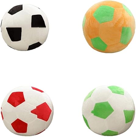 Amazon サッカーボール クッションスポーツボール ふわふわのぬいぐるみ ベビーサッカーボール柔らかい投げる 枕ぬいぐるみ 男の子のギフト 子供の贈り物 cm ベビー用ボール おもちゃ