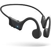 Filenor Bone Conduction Headphones, 2026 Upgrade Open-Ear Wireless Bluetooth Workout Headphones with Microphones, 8Hr Playtime, Waterproof Earphones for Sports, Running, Gym, Hiking, Cycling-Large