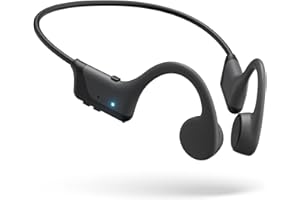 BAICLUD Bone Conduction Headphones, 2025 Upgraded Open-Ear Bluetooth Headphones with Mic, 8H Playtime, Waterproof Wireless Earphones for Running, Cycling, Gym & Outdoor Sports