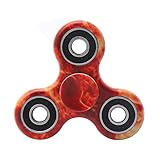 MASCOTKING Fidget Spinner Toy Stress Reducer Hand spinner fidget toys hand fidget (Red-E5)