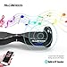 MEGAWHEELS Hoverboard - UL Certified Self Balancing Hover Board with Bluetooth Speaker & LED Light