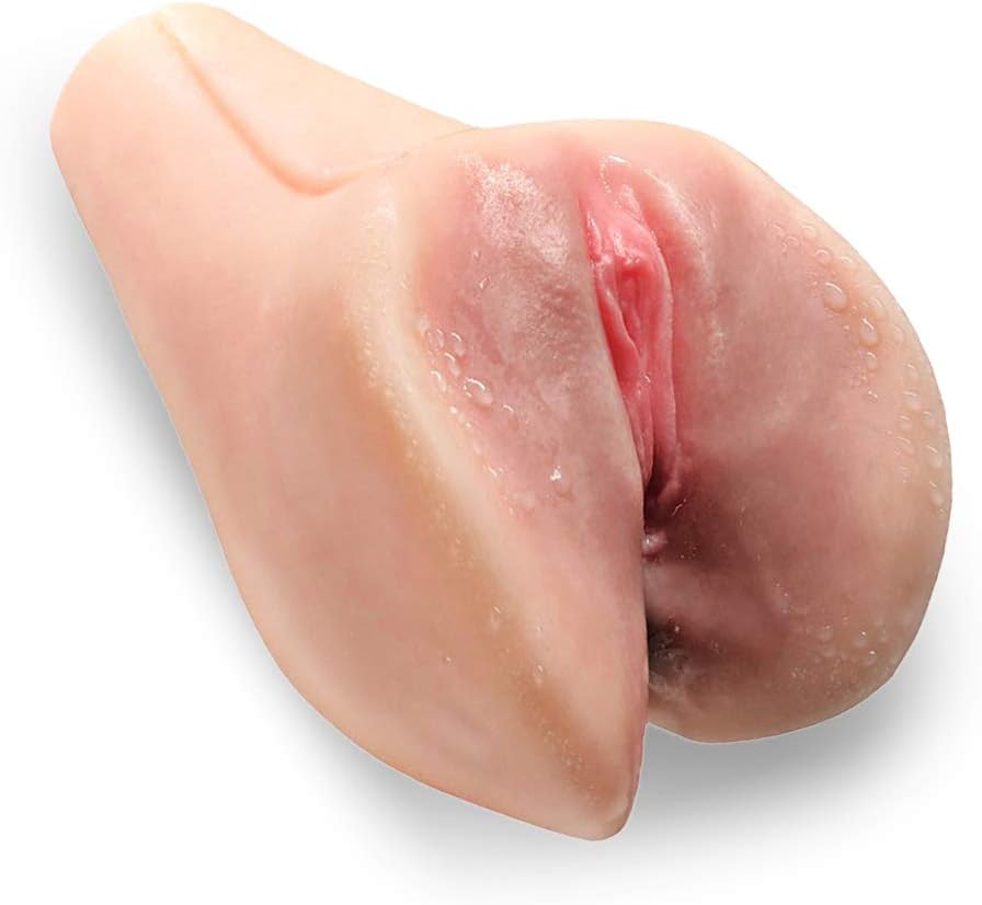 Screaamm 3D Realistic Oràl Suction Pocket Toy Trainer Silicon Artificial Safe Real Vigina Pussy Male Man Training Tool,2 in 1 Vibranting Lifelike-Best Rated for Travel Gift -Party Gift- Sexy Underwear
