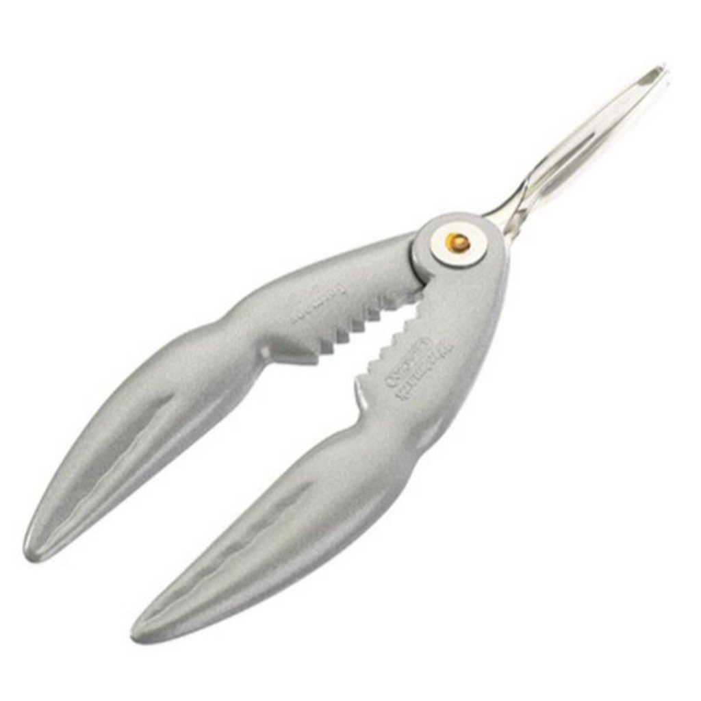 Westmark Lobster Cracker with built-in tweezers, Aluminium/stainless steel, Length: 21.1 cm, Cracky-Spezial, Silver, 66102270