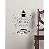Ideogram Designs Wall Decal Salt Water Heals Everything. Cute Ocean Vinyl Wall Decor Quotes Sayings Inspirational Wall… 51 o%2BaH0QpL