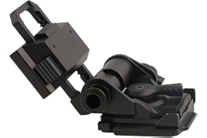 booiu Night Vision Goggles NVG Mount for L4G24 Helmet Mount PVS15/18(Black/TAN)…