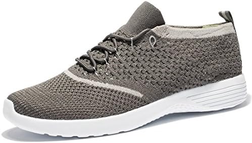 Tianui Men's Walking Shoes Fashion Breathable Sneakers Casual Athletic Lightweight Running Shoes