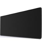 Armindou Large Gaming Desk Mouse Pads, XXL 35.4 X 15.7In Computer Desk Cover Matt For Desktop Keyboard And Mouse, Big Office Pad Protector Mats, Black Extra Large Mousepads, Anti-Slip Rubber Base - View #12