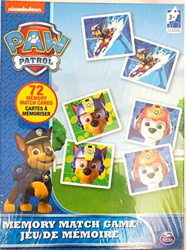 paw patrol memory