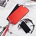 pzoz Case Compatible iPhone 6 Plus Lanyard Case, Silicone Case Cover Holder Long Hanging Neck Wrist Strap Outdoors Travel Necklace Compatible iPhone 6 Plus/6S Plus (Black)
