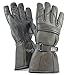 Blok-IT Leather Motorcycle Gloves. Motorbike Gloves. Windproof & Waterproof Biker Gloves, Gauntlet Motorcycle Gloves for Men & Women. Ultra Durable Thinsulate Cold Weather Motorcycle Gloves (Large)