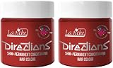 La Riche Directions Poppy Red Semi-Permanent Hair Color 100ml Tub 2x view 2
