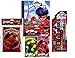 Miraculous Ladybug Writing Stationery Set- Diary with Lock, Composition Book, Notepads, 6pk Pencils