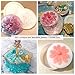 LET'S RESIN Jewelry Box Silicone Molds Sakura Hexagon Resin Casting Molds - Medium Size Trinket Box Stash Box Molds with Lid and 2Pcs Cute Mini Clear Silicone Molds