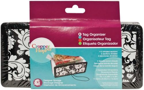 Cropper Hopper Tag Organizer, 7 by 3.25-Inch