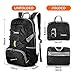 DORAMILE Hiking Backpack Lightweight Packable Travel Daypack,35L Foldable Camping Backpack,Ultralight Outdoor Sport Backpack