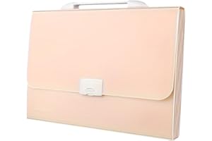 ZJchao Baby Folder for Documents, Expanding File Folder with Handle Baby Document Organizer Expanding File with Handle with w