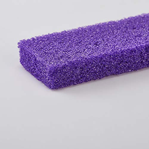 Disposable Pedicure Scrubber Callus Remover Pumice Stone for Foot Care Purple Coarse, 40 PCS - Thumbnail 3