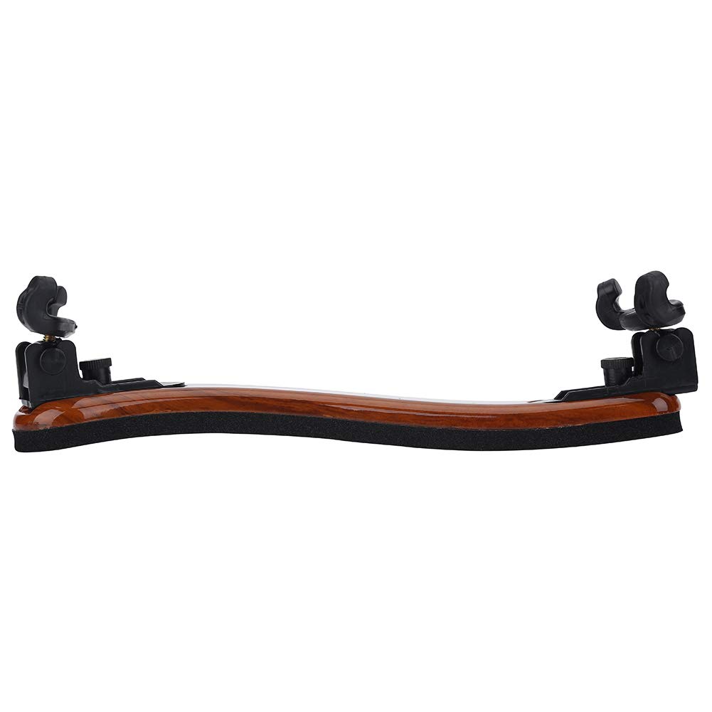 Violin Shoulder Rest, Adjustable Violin Shoulder Rest Rubber Pad, not Easy to Slide off, Suitable for 3/4 4/4 Size Violin