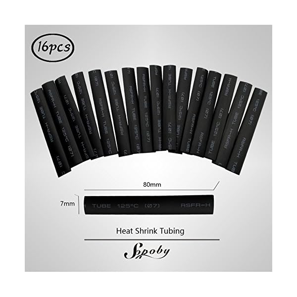 Sopoby-127pcs-Black-21-Heat-Shrink-Tubing-Wrap-Cable-Sleeve-Electric-Insulation-Tube-Sets-With-a-Reusable-Plastic-Case-7-Size