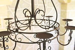 Amazon Com Dandibo Chandelier 101318 Candle Holder D 60 Cm Sconce Hanging Candelabra Made From Metal Kitchen Dining