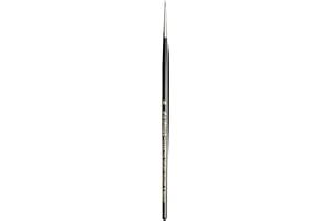 da Vinci Watercolor Series 10 Maestro Paint Brush, Round Kolinsky Red Sable, Size 0 (100)