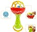 Baby Rattles Ball Toy for Kids 0-2 Old Teether Activity Bath Toys ,Best Baby Shower Gift (Ball+Stick)