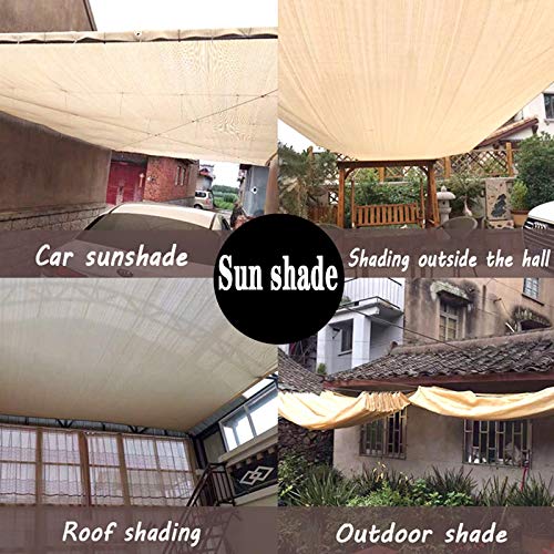 Sonnensegel Mit Ösen Sand Beige, Sonnensegel Rechteckig 2 X 5 M • 3 X 6 M, Sonnensegel Nach Maß, Robust Und Stabil… – Bild 7