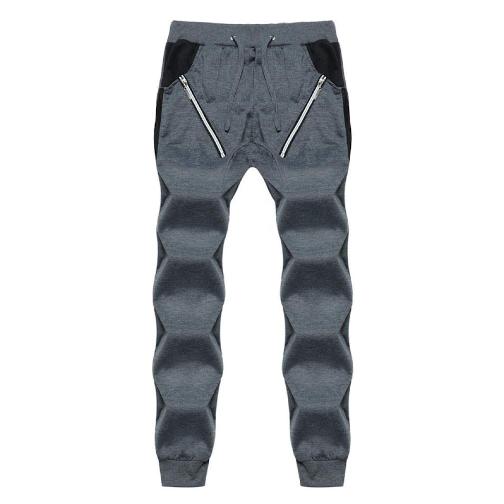 Clothing Realdo Casual Loose Camouflage Patchwork Contrast Elastic Waist  Sports Mens Jogger Pants Trousers foretadrenaline.com
