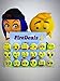 Emoji Movie Collectible Figures Set | Poop Devil Smiley Meh High5 Jailbreak | Heavy High Quality Toys | 3 Inch Each 6 Piece Dolls + 3D Stickers | By ToysOutLet_USA