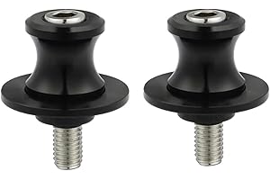 2 PCS Swing Arm Spool, 8mm Motorcycle CNC Rear Stand, Swing Arm Spool Sliders Stand Swing arm Bobbins Compatible for Ducati T