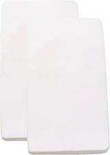 Sasma Home 2x Cot Bed Fitted Sheets 100% Cotton 70x140cm Soft