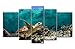 Turtle Wall Art Sea Turtle Prints On Canvas The Picture Animal Pictures Oil for Home Modern Decoration Print Decor