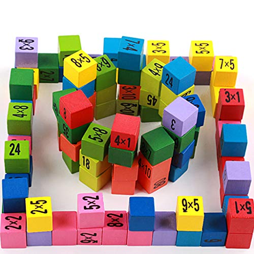 TIAN-K Wooden Multiplication Table Toys Set Math Toys - Math Counting Skills - Educational Children's Gift & Kids Toy - Thumbnail 6