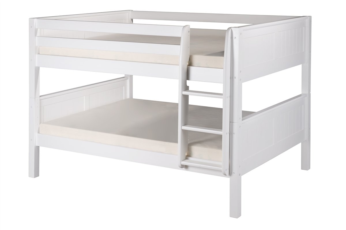 White Wooden Bunk Beds Top Bunk Beds Review