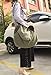 xiaoxiongmao Large Pocket Casual Women's Shoulder Cross body Handbags Canvas Leather Bags Army green