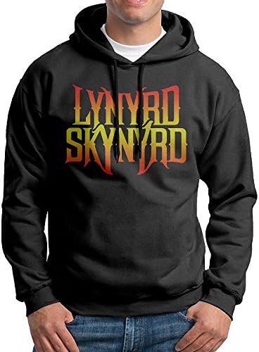 Lynyrd Skynyrd Band Art Mens Power Fleece Hoodies Black