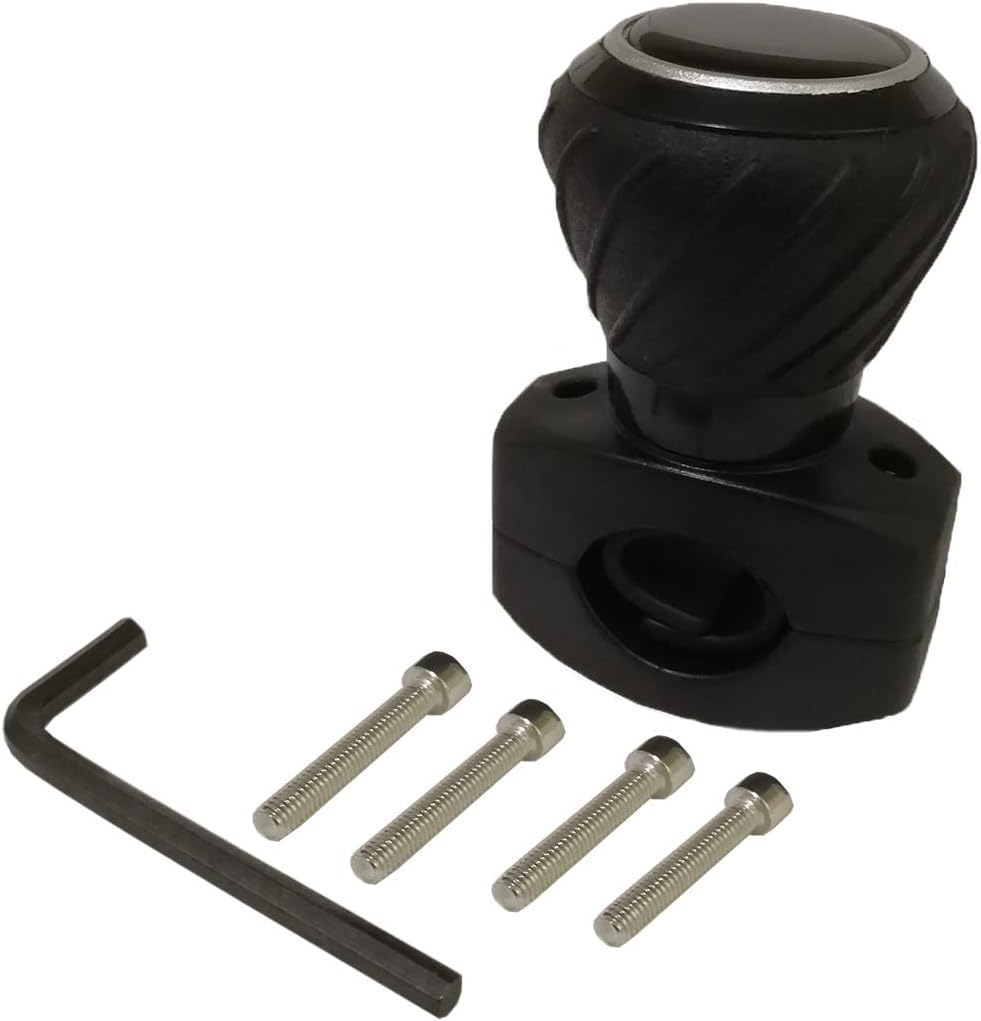 Deluxe Steering Wheel Spinner Knob - Universal Steering Wheel Fit for Cars, Trucks, Tractors, Mowers, Forklifts, etc (TY-1): Automotive