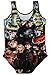 Timemory Girls Frozen & Baymax One Piece Stretching Swimwear Swimsuits