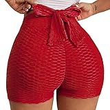 Bowknot Butt Lift Short Leggings for Women High