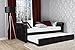 DHP Giada Upholstered Daybed/Sofa Bed with Trundle, Twin Size Frame,