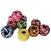 10 Pack Crochet Cotton Yarn Thread byStripy Design in An Assortment of Colors - Threads for Patterns, Projects and Applique - 5 Grams - 47.5 Yards of Thread Material