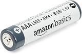 Amazon Basics AAA Alkaline Industrial Batteries 40 Pack 1.5 Volt 5 Year Shelf view 3