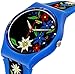 Swatch Women's Edelblau GN412 Blue Rubber Swiss Quartz Watch