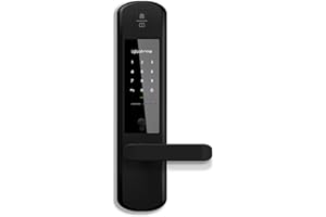 Igloohome Keyless Entry Smart Mortise 2 Plus - Instant Remote Access via Bluetooth/Code/App/Key and Finger Print, No WiFi Required (One Year Warranty) (Check The Door Compatibility Before You Buy).