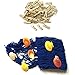 Ecjiuyi Photo Hanging Display Frames,Nautical Fish Net with Sea Shells and Clips for ClassroomTurtle Bathroom Bedroom Dorm Home Wall Birthday Ocean Theme Party Decorations